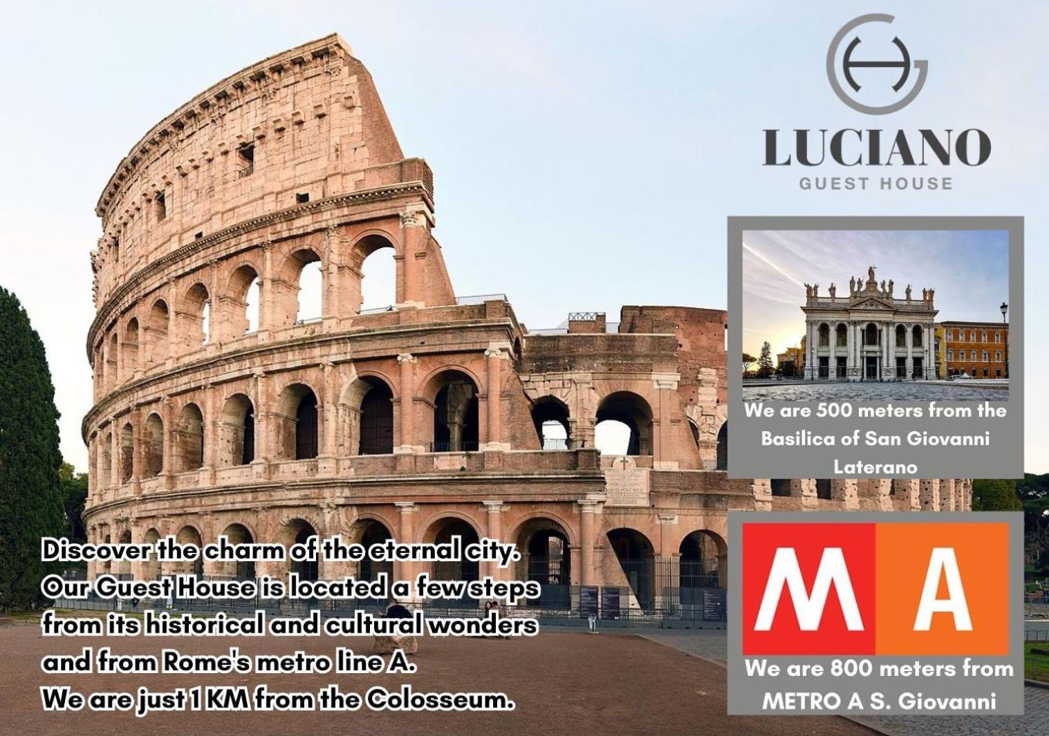 Luciano Luxury Apartment Roma Exterior foto